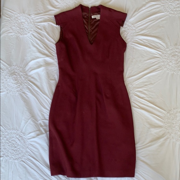 Helmut Lang Dresses & Skirts - Helmut Lang For Intermix Burgundy Dress Helmut Lang Dresses & Skirts - Helmut Lang For Intermix Burgundy Dress